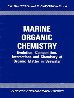 cover image of Marine Organic Chemistry